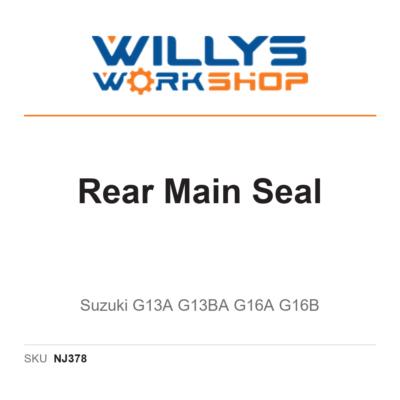 NVP Rear Main Seal | Suzuki G13A G13BA G16A G16B