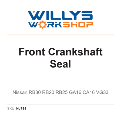 NVP Front Crankshaft Seal | Nissan RB30 RB20 RB25 GA16 CA16 VG33