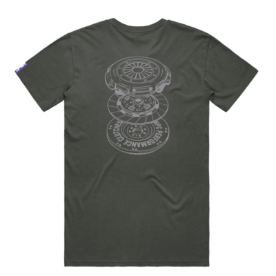 NPC Performance Clutches T-Shirt Charcoal