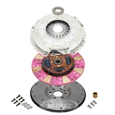 Super Heavy Duty Cushion Button Clutch & Flywheel Package (122 tooth)