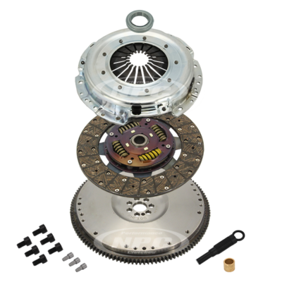 Super Heavy Duty Organic Clutch & Flywheel Package (Viper upgrade including Standard Weight 15kg Flywheel)