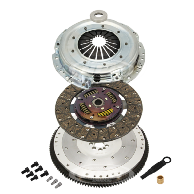 Super Heavy Duty Organic Clutch & Flywheel Package (Viper Upgrade including 9kg Alloy Flywheel)
