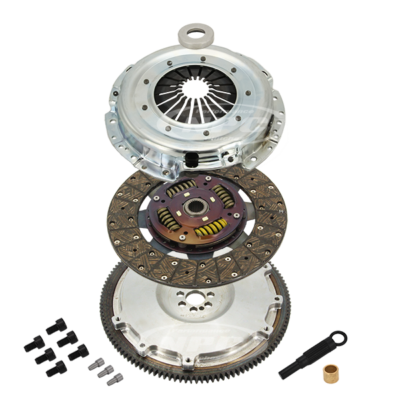 Super Heavy Duty Organic Clutch & Flywheel Package  (Viper upgrade including Lightweight 10kg flywheel)