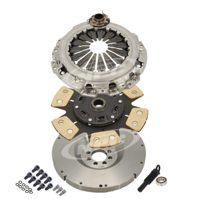 Super Heavy Duty Button Clutch & Flywheel Package