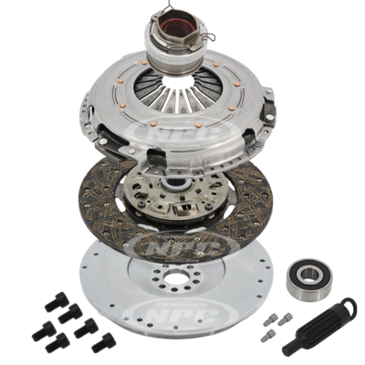 Super Heavy Duty Organic 1300 Clutch & Flywheel Package (requires original ring gear)