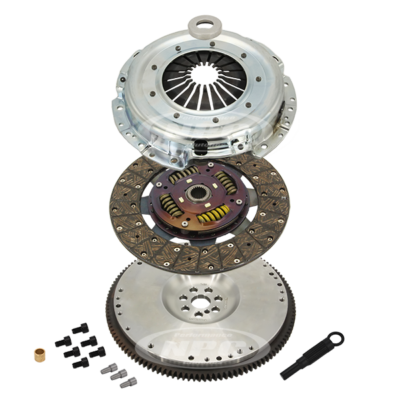 Super Heavy Duty Organic Clutch & Flywheel Package (Viper Upgrade including Heavy Weight 19kg Flywheel)