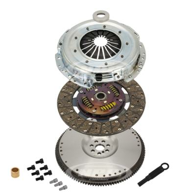 Super Heavy Duty Organic Clutch & Flywheel Package (Viper Upgrade including standard weight 15kg Flywheel)