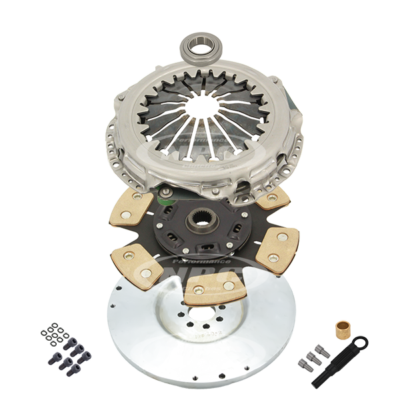 Super Heavy Duty Button Clutch & Flywheel Package