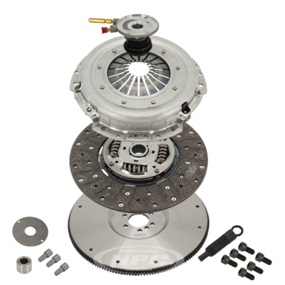 Super Heavy Duty Organic Clutch & Flywheel Package (light pedal feel)