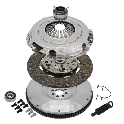 Super Heavy Duty Organic 1300 Clutch & Flywheel Package