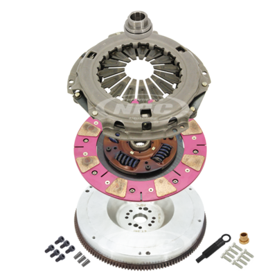 Super Heavy Duty Cushion Button Clutch & Flywheel Package