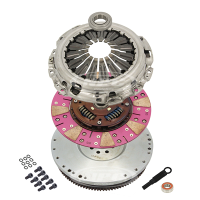Heavy Duty Cushion Button Clutch & Flywheel Package