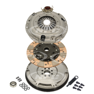 Super Heavy Duty Cushion Button Clutch & Flywheel Package
