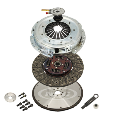 Super Heavy Duty Organic Clutch & Flywheel Package (firm pedal feel)
