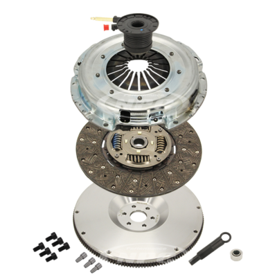 Super Heavy Duty Organic Clutch & Flywheel Package (firm pedal feel)