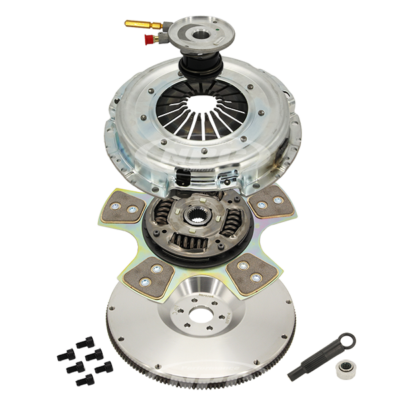 Super Heavy Duty Button Clutch & Flywheel Package (firm pedal feel)