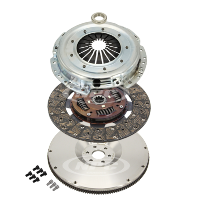 Super Heavy Duty Organic Clutch & Flywheel Package (10 Spline)