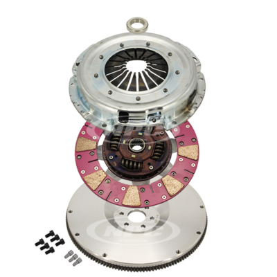 Super Heavy Duty Cushion Button Clutch & Flywheel Package (21 spline)