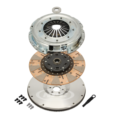Super Heavy Duty Cushion Button Clutch & Flywheel Package