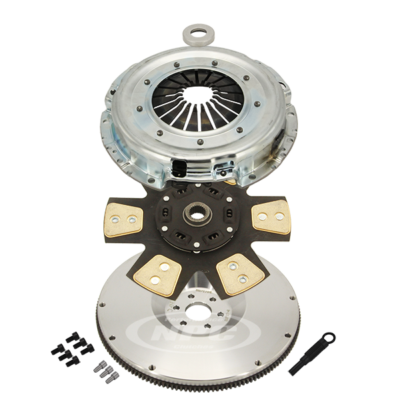 Super Heavy Duty Button Clutch & Flywheel Package
