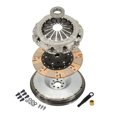Heavy Duty Cushion Button Clutch & Flywheel Package