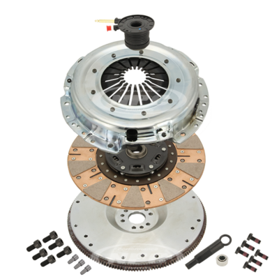 Super Heavy Duty Cushion Button Clutch & Flywheel Package