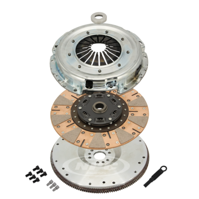 Super Heavy Duty Cushion Button Clutch & Flywheel Package