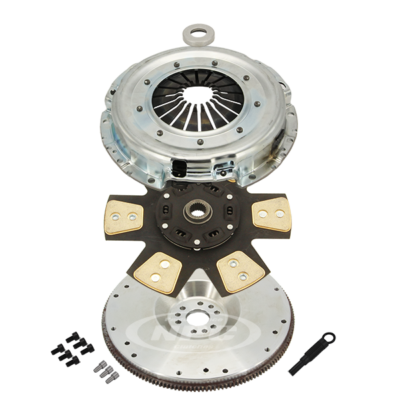Super Heavy Duty Button Clutch & Flywheel Package