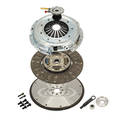 Super Heavy Duty Organic Clutch & Flywheel Package (Firm Pedal Feel)