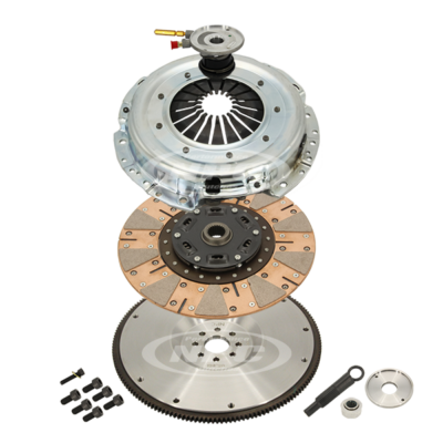 Super Heavy Duty Cushion Button Clutch & Flywheel Package (Firm Pedal Feel)
