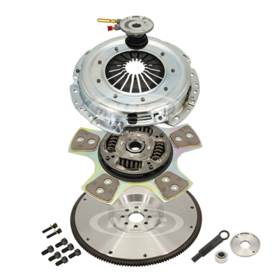Super Heavy Duty Button Clutch & Flywheel Package (Firm Pedal Feel)