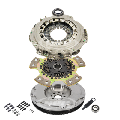 Super Heavy Duty Button Clutch & Flywheel Package