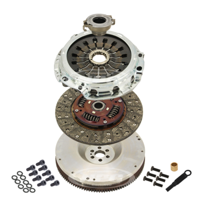 Heavy Duty Organic Clutch & Solid Conversion Flywheel Package