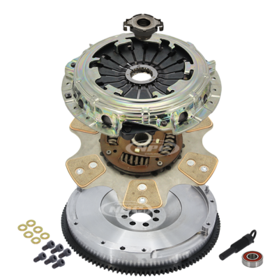 Heavy Duty Sprung Button Clutch Kit including Flywheel