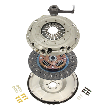 Extra Heavy Duty Organic Clutch & Flywheel Package (Factory Pedal Feel)