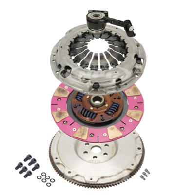 Super Heavy Duty Cushion Button Clutch & Flywheel Package