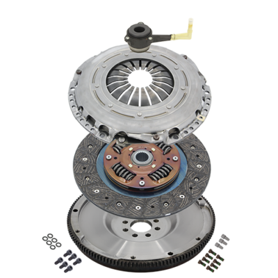 Super Heavy Duty Organic Clutch and Flywheel Package (Light Pedal)