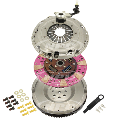 Super Heavy Duty Cushion Button Clutch & Flywheel Package