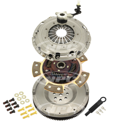 Super Heavy Duty Button Clutch & Flywheel Package