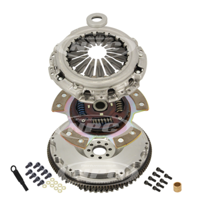 Super Heavy Duty Sprung Button Clutch & Flywheel Package