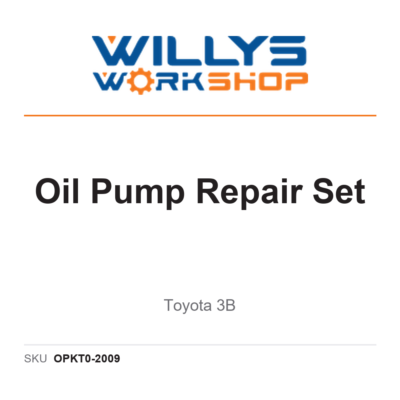 NVP Oil Pump Repair Set | Toyota 3B