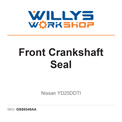 NVP Front Crankshaft Seal | Nissan YD25DDTI