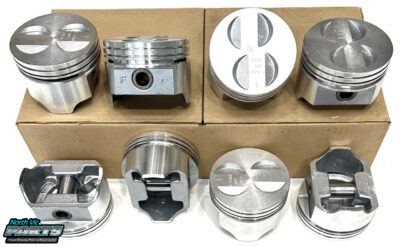 NVP Flat Top Piston Set | Ford 302 Windsor | 1mm Oversize