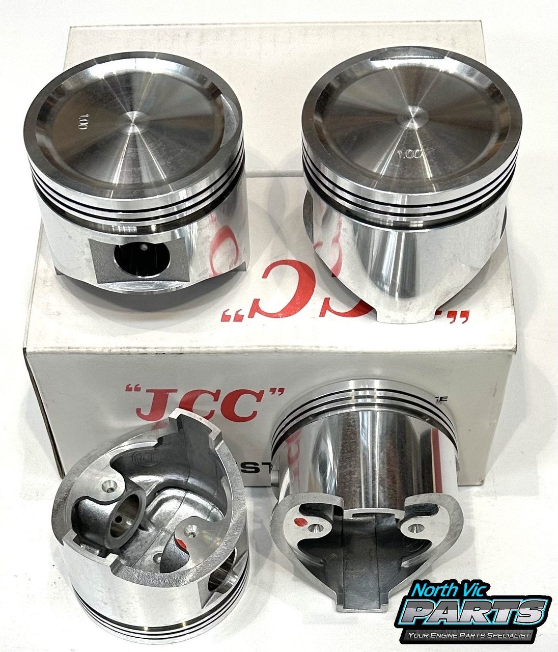 JCC Piston Set | Mazda E5 | 1mm Oversize