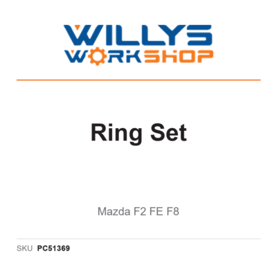 NVP Ring Set | Mazda F2 FE F8 | 1mm Oversize