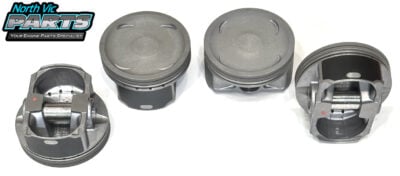 North Vic Parts NVP Piston Set | Subaru EJ25 2.5L Turbo DOHC 16V | 0.5mm Oversize