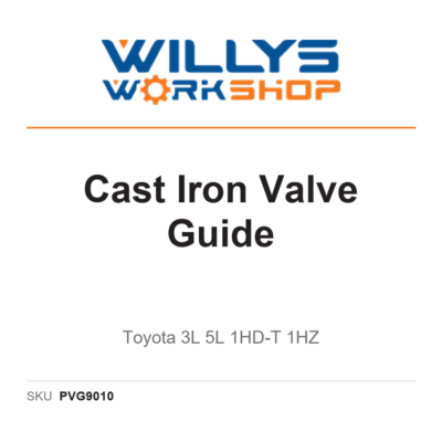 NVP Cast Iron Valve Guide | Toyota 3L 5L 1HD-T 1HZ