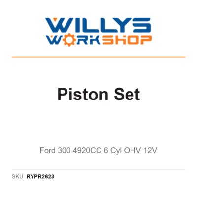 NVP Piston Set | Ford 300 4920CC 6 Cyl OHV 12V
