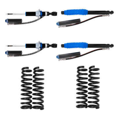 West Coast Suspensions 2" Remote Res Lift Kit for Toyota Prado 150 Series