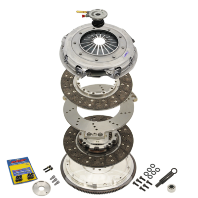 260mm Coppermix Twin Plate Sprung Center Clutch Kit